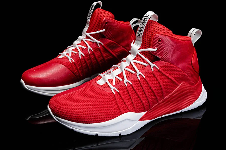 Elite Red Basketball Shoes with Ankle Support